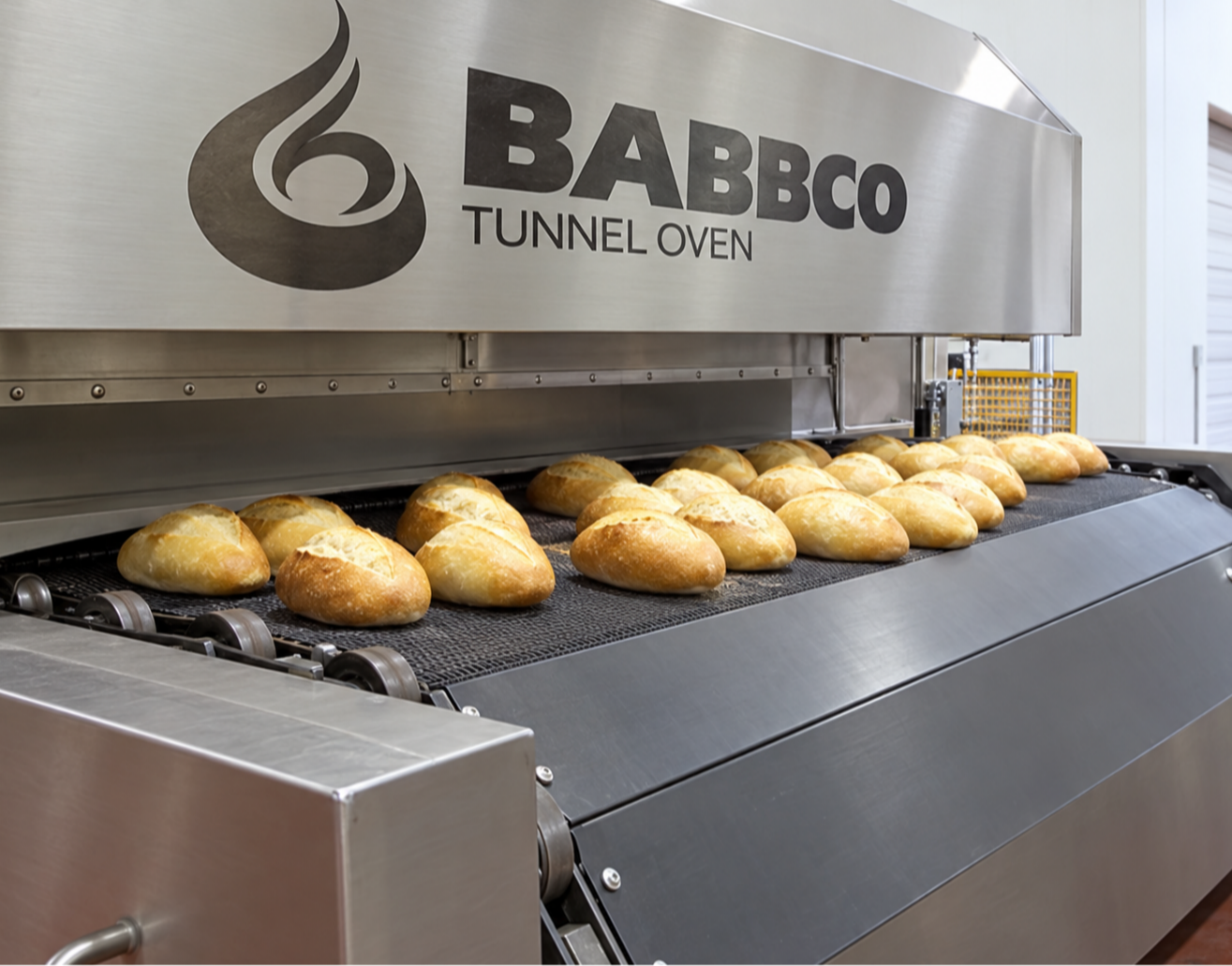 Used BABBCO TRAVELLING OVEN