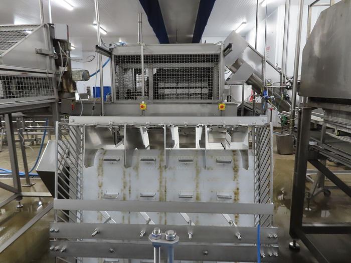Used LIMAS POTATO QUARTERING MACHINE