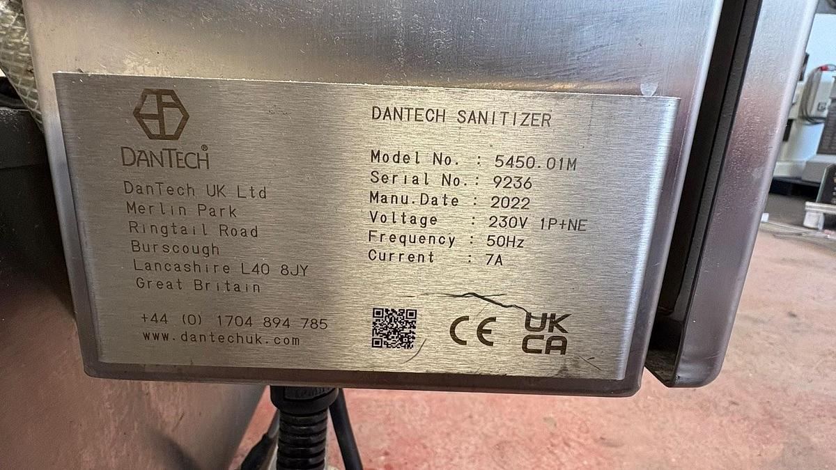 As new DANTECH SANITIZING TUNNEL