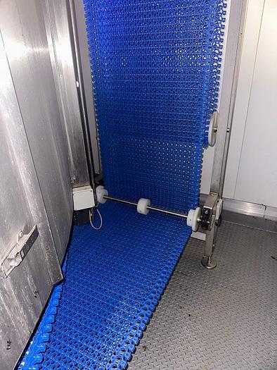 Very good used EUROTEK SPIRAL FREEZER COMPLETE WITH PLANT