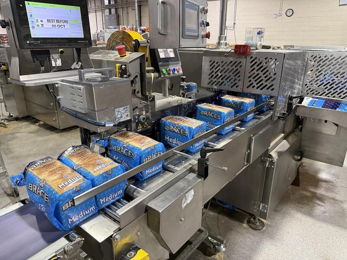 Very good used BREAD PLANT UP TO 6000 UNITS PER HOUR