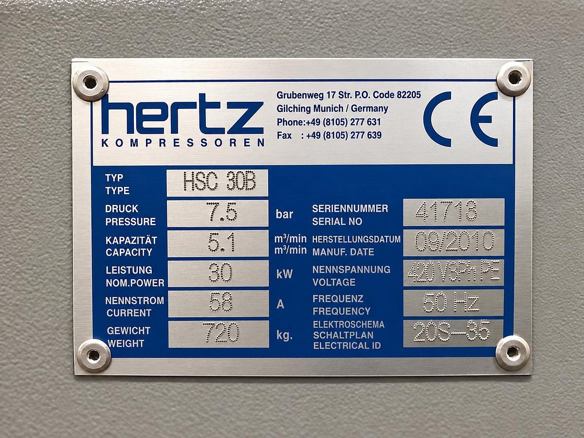 Very good used HERTZ KOMPRESSOREN AIR COMPRESSOR