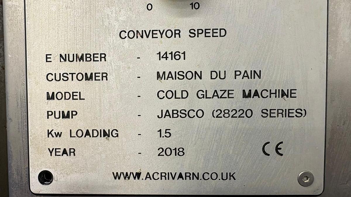 Used ACRIVARN GLAZING MACHINES