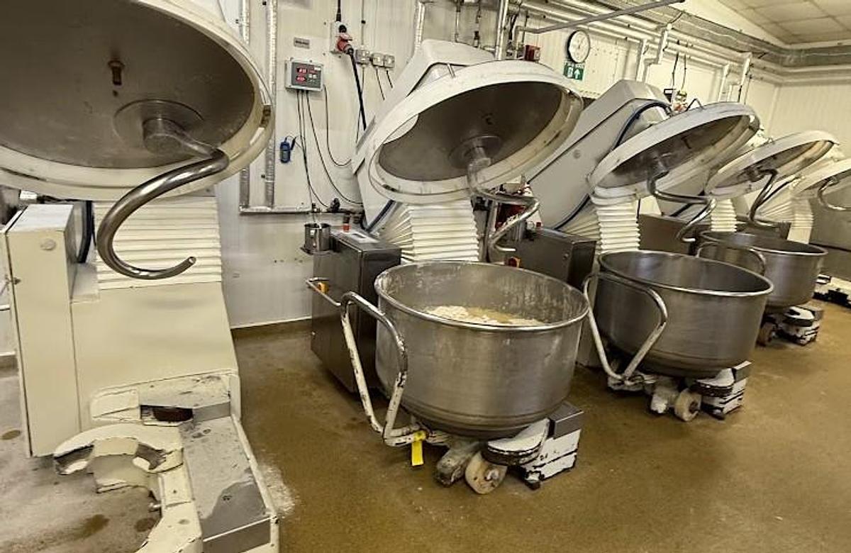 Used DIOSNA SPIRAL MIXERS