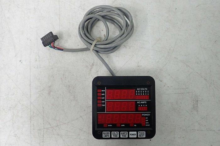 Used Electro Industries Model P-34 Power Meter Display Module