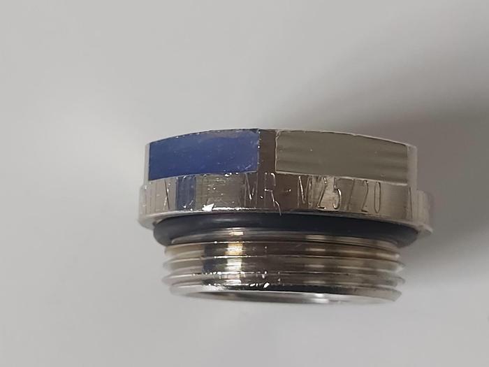 9 Stück Ex Reduktion, MS vernickelt, MR M25/M20, IP 68, Lapp neuwertig