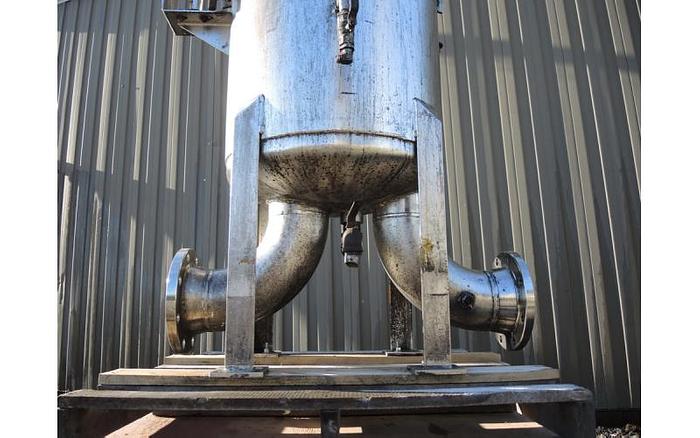 Used USED FILTER, "MULTI" BASKET TYPE, 6" INLET/OUTLET, STAINLESS STEEL