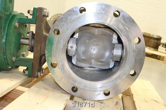 Used Fisher V150 8" Veeball Control Valve #31871