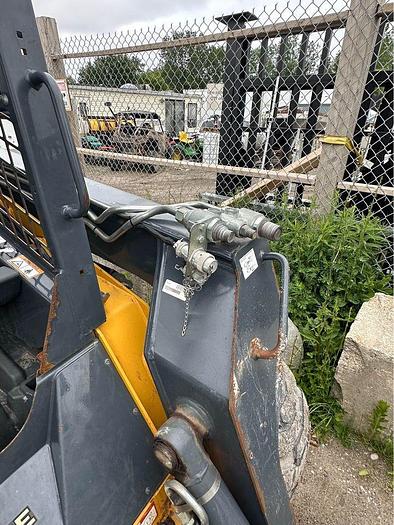 Used 2015 John Deere 326E Skid Steer high flow, 2 speed transmission