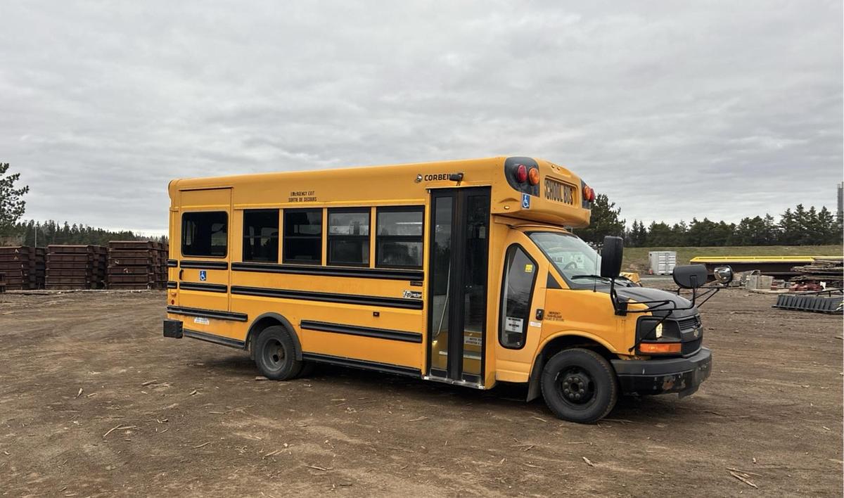 Used 2012 Chevrolet Express G3500 4x2 12-Seat School Bus