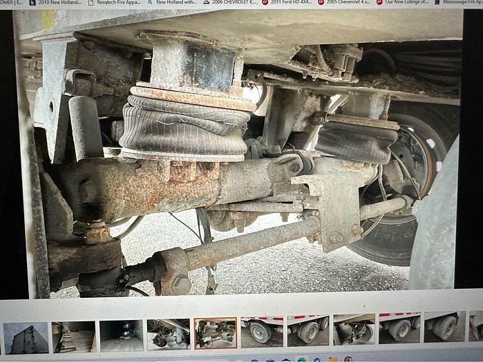 Used 2010 TITAN 53 ft Quad/Axle Closed Top aluminum live bottom