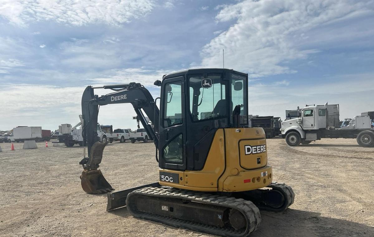 Used 2018 John Deere 50G Mini Excavator