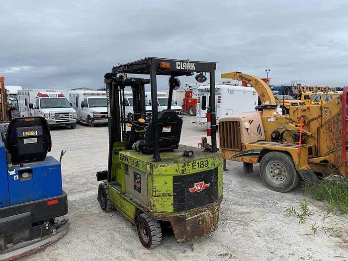 Used 1994 CLARK ECS30 ELECTRIC FORKLIFT everything works only$3500