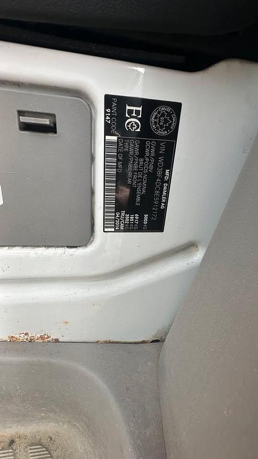 Used 2014 Marcedes Sprinter high cube