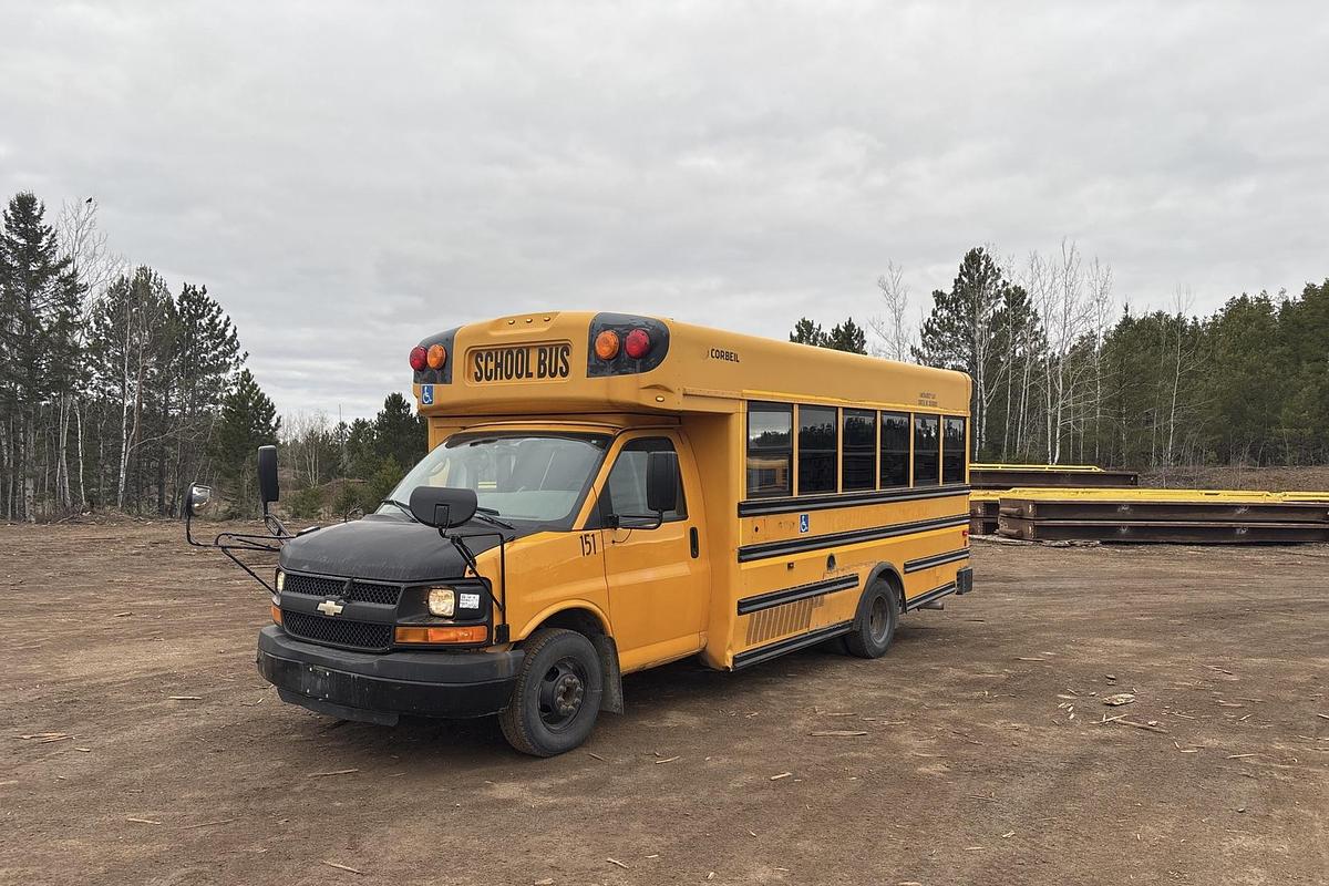 Used 2012 Chevrolet Express G3500 4x2 12-Seat School Bus