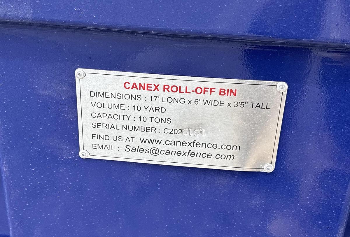 Used 2026 17 ft Roll-Off container