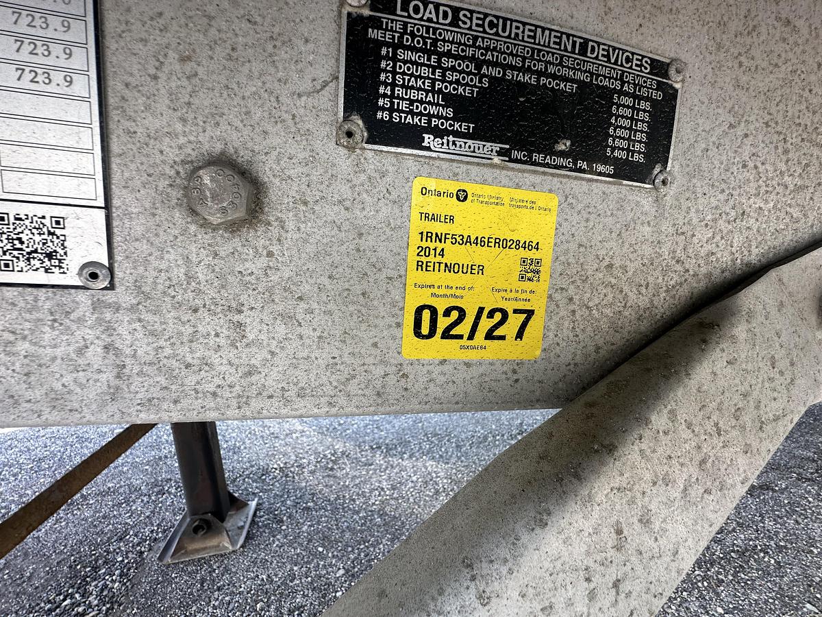 Used 2018 Reitnouer Bigger Bubba 53' Curtain Side