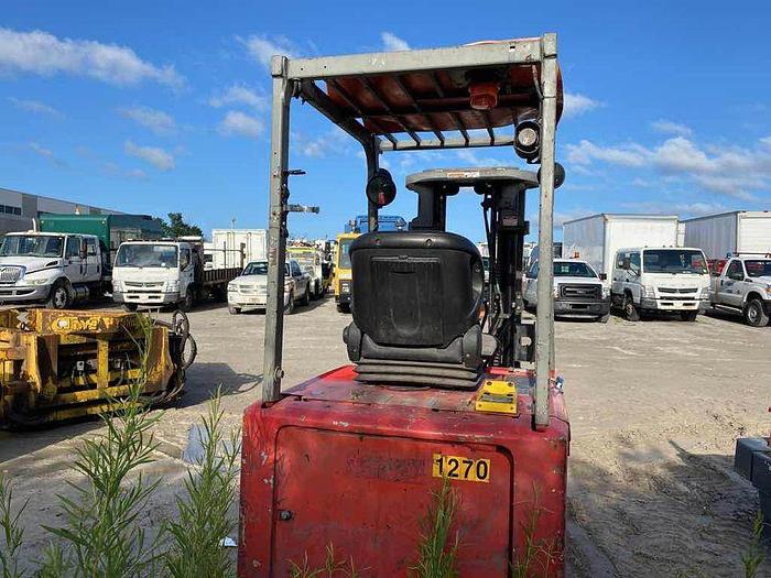 Used 2005 Raymond DSD50 Forklift 3 stage, side shift, 5000 lbs