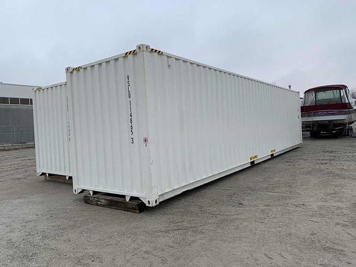 Used 2022 40 FOOT SEACAN CONTAINER HIGH CUBE 9.5 feet tall.