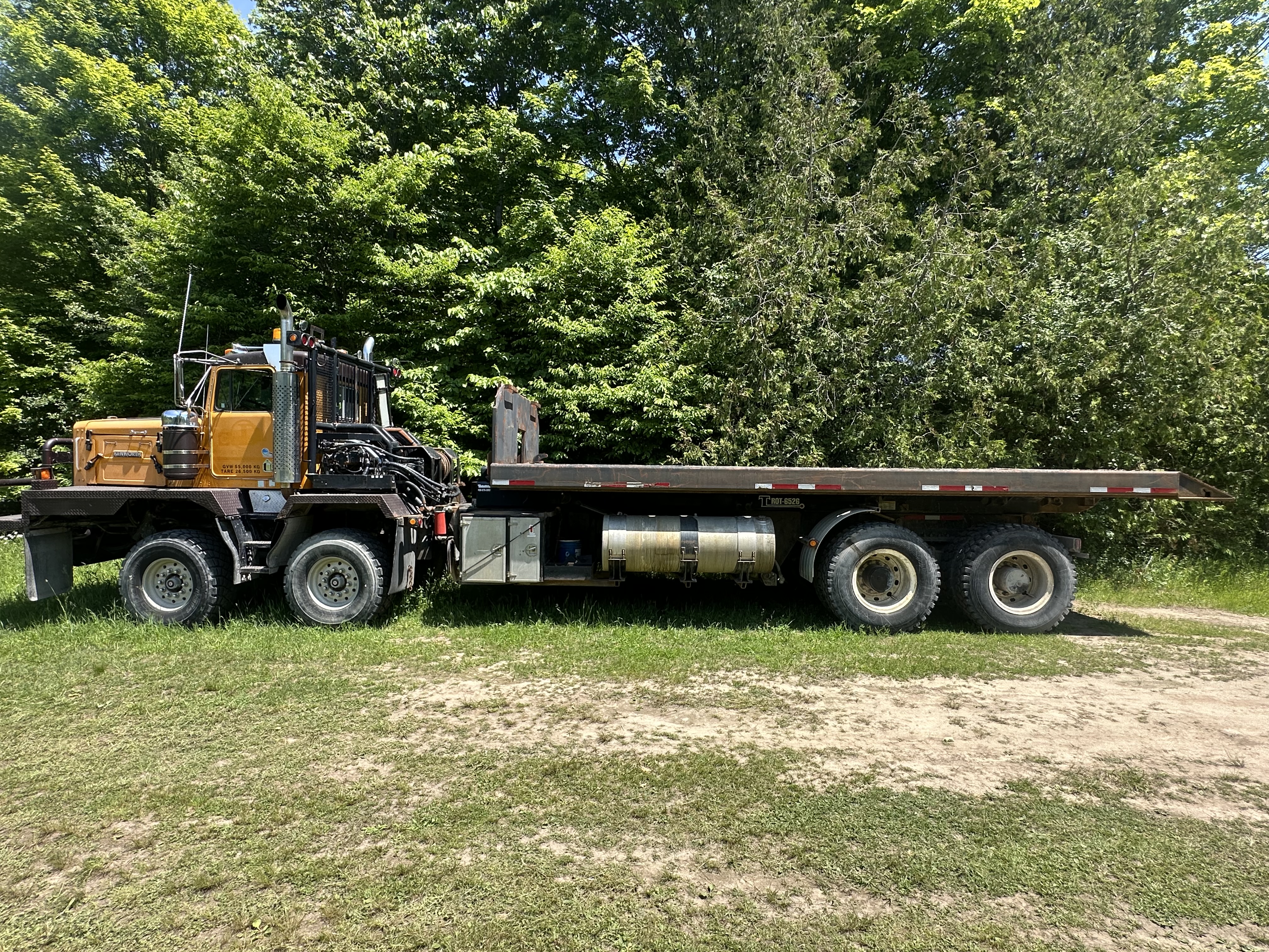 Used 1998 Kenworth C550B 8x4 Twin-Steer 2015 remote roll off bed / winch
