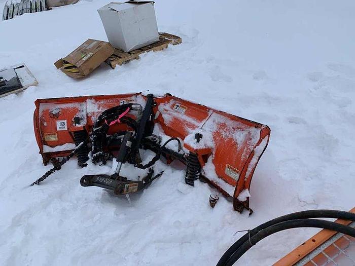 Used 2014 KUBOTA 6' V PLOW model v5291 ONLY $2,150. READY TO PLOW!!!