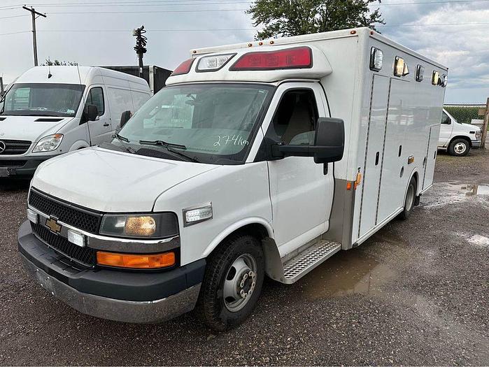 Used 2017 CHEVEROLET 3599 DEISEL AMBULANCE only $26,500 very clean