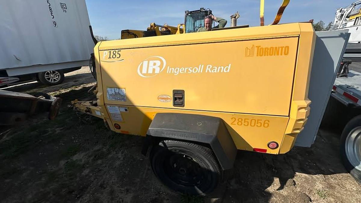 Used 2007 Ingersoll Rand p185wjd compressor