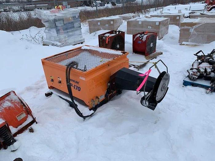 Used 2016 SNOWLINE P170 HYDRAULIC SANDER. $1995. hydraulic powered