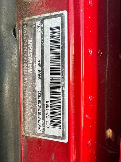 Used 1999 INTERNATIONAL 9400 SERIES PRE emisions 500hp detroit