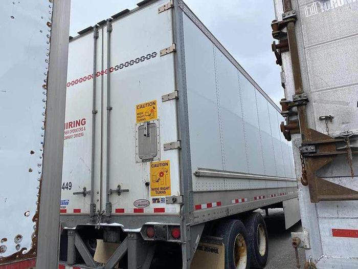 Used 2020 VANGUARD 53' Dry Van Plate Trailer