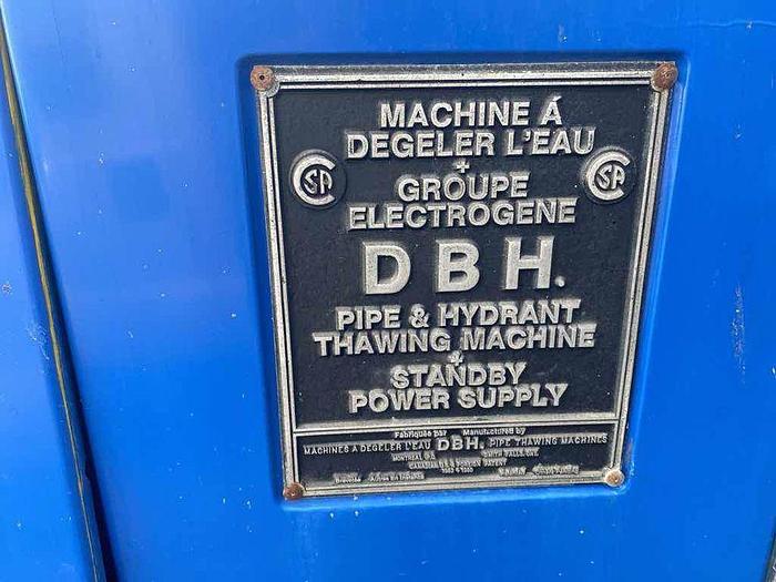 Used 1987 D-B-H Standby Generator JOHN DEE re diesel single phase
