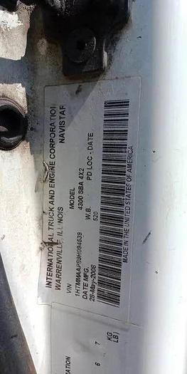 Used INTERNATIONAL DURA STAR DUMP 18 foot flat deck g licence