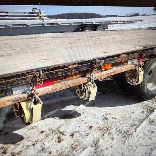 Used 2017 Big Tex 32 ft Flatbed, 23,900 LBS GooseNeck $19,995.