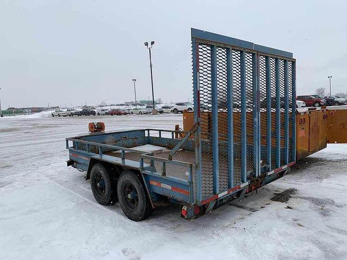 Used 2002 JC TRAILER 14X7 EQUIPMENT FLOAT