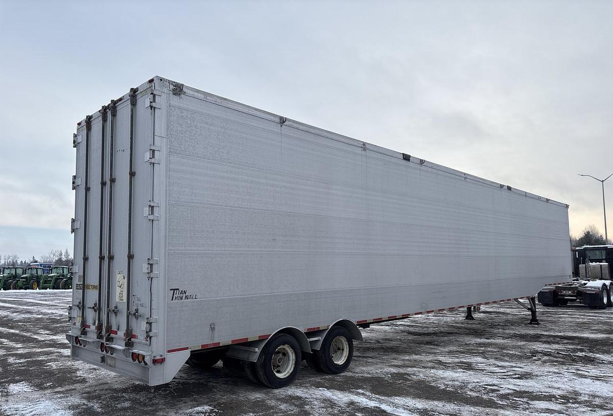 Used 2000 Titan 53 ft x 102 in T/A Moving Floor Open-Top Chip Trailer