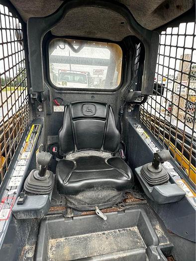 Used 2015 John Deere 326E Skid Steer high flow, 2 speed transmission