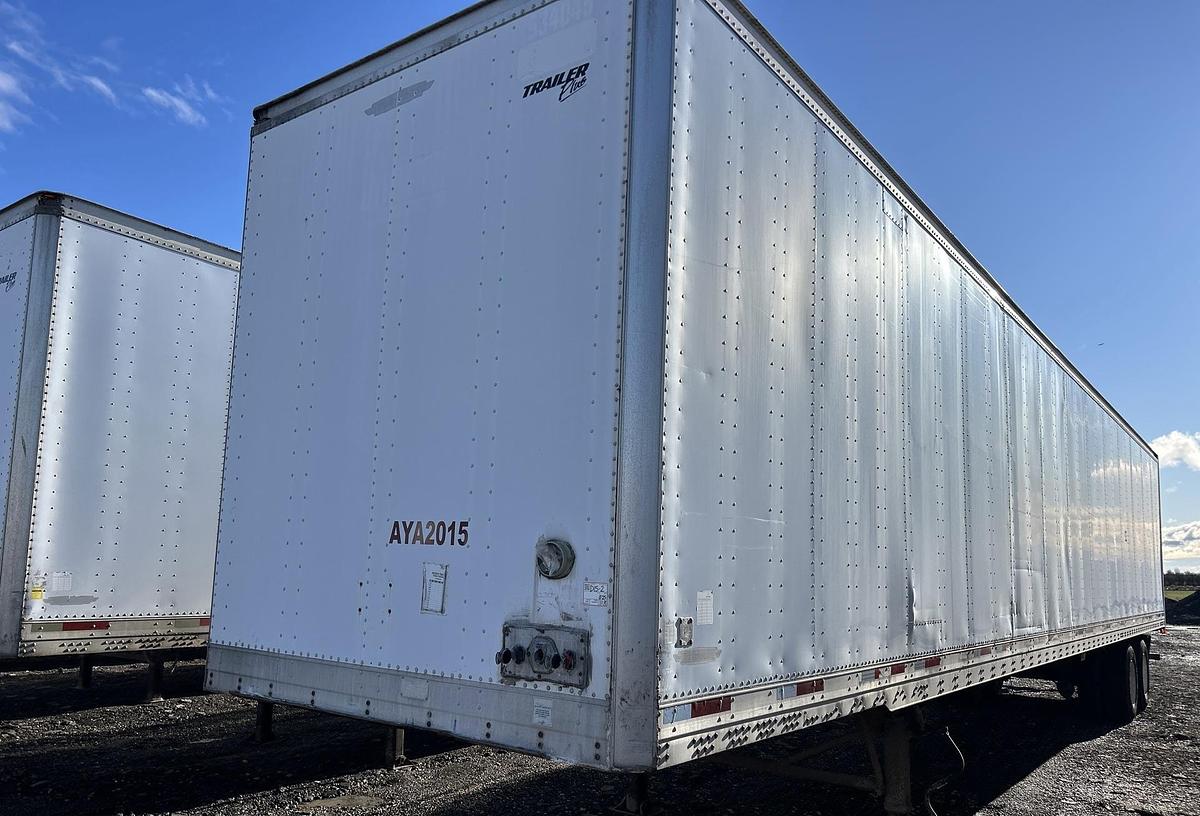 Used 2004 Trailmobile 53 ft x 102 in T/A Van Trailer