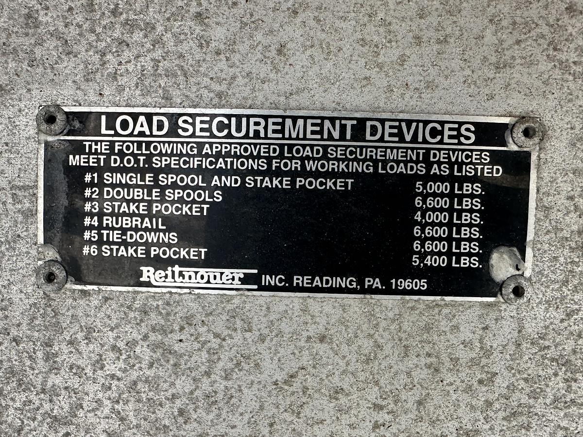 Used 2018 Reitnouer Bigger Bubba 53' Curtain Side