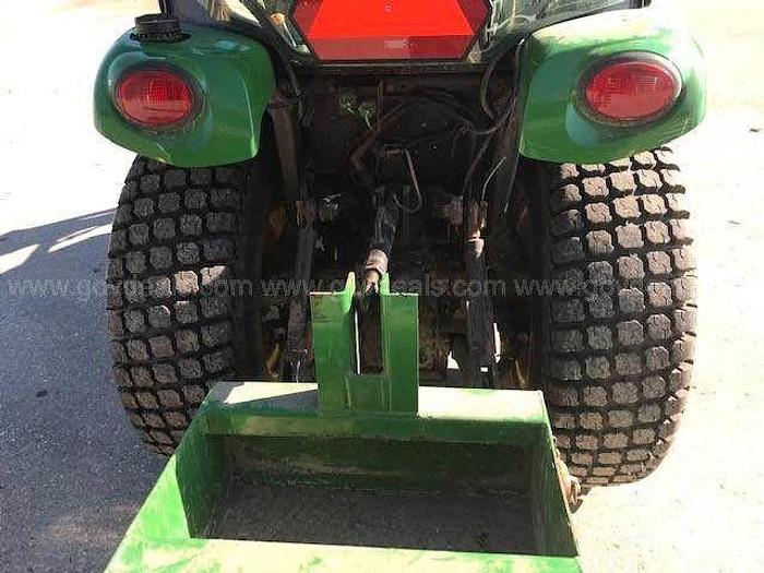 Used 2008 John Deere 3320 Tractor/Loader Mower, Bucket, Forks, 3 P.H.
