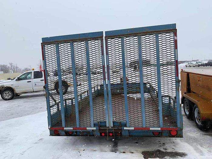 Used 2002 JC TRAILER 14X7 EQUIPMENT FLOAT