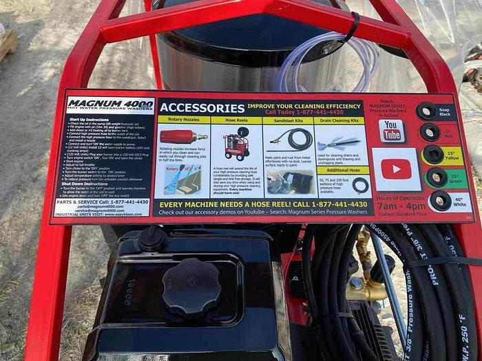 Used 2024 MAGNUM 4000 Series Hot Water Gas