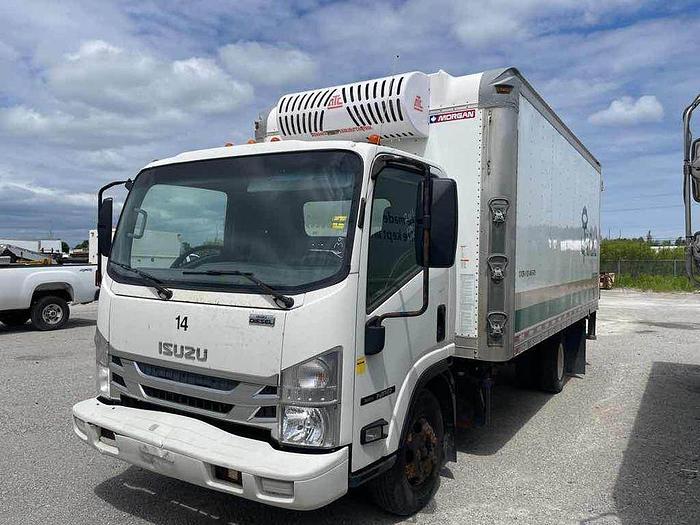Used 2016 Isuzu NPR 18' Reefer atc/ reefer/ heater unit