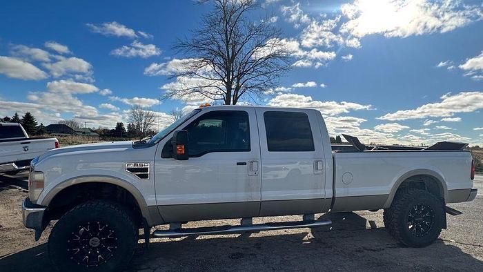 Used 2010 Ford F350 Super Duty 4 x 4 pick up truck with 6.4-liter Pow