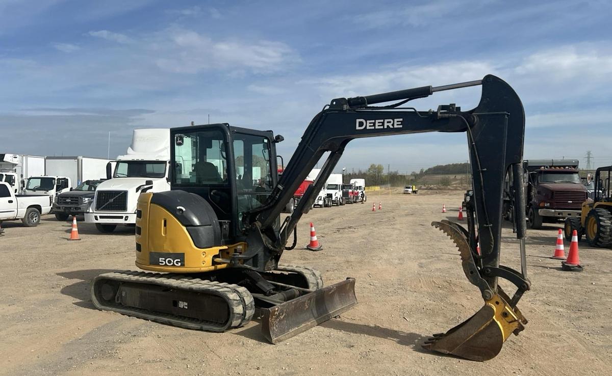 Used 2018 John Deere 50G Mini Excavator