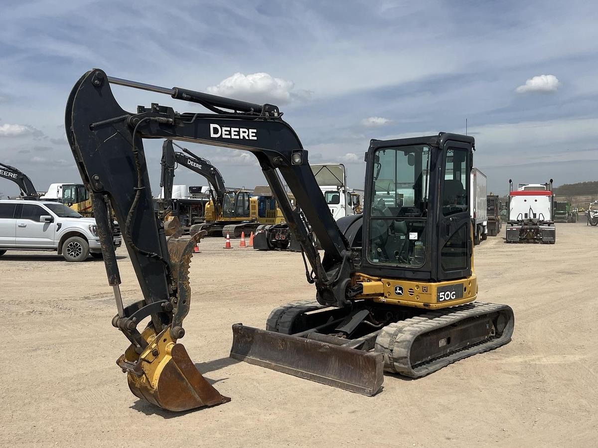 Used 2018 John Deere 50G Mini Excavator
