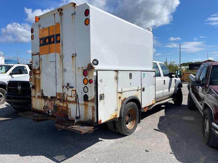 Used 2008 Ford F450 Super duty, 4x4, Crew cab, service body