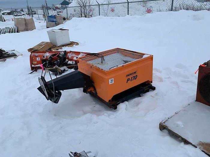 Used 2016 SNOWLINE P170 HYDRAULIC SANDER. $1995. hydraulic powered