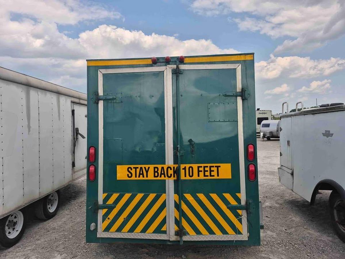 Used 1997 OTC Enclosed Trailer tandem axle