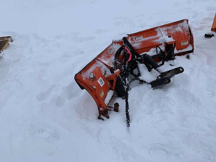 Used 2014 KUBOTA 6' V PLOW model v5291 ONLY $2,150. READY TO PLOW!!!