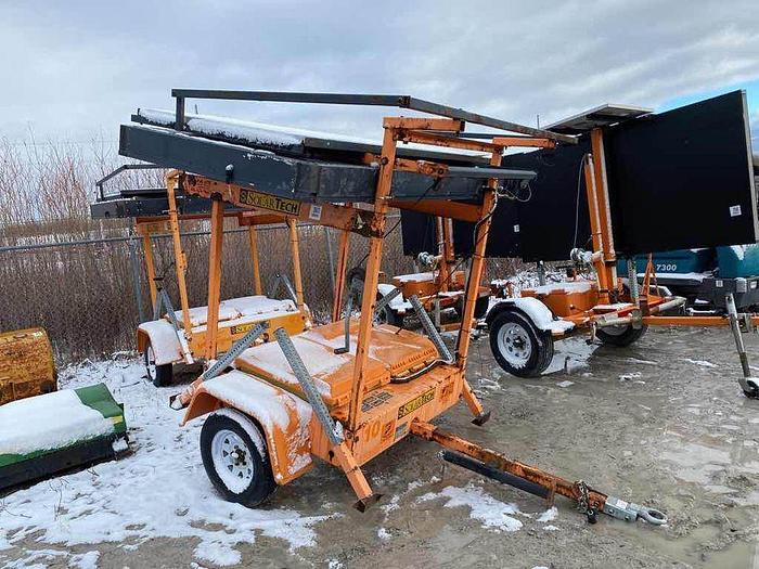 Used 2007 SolarTech Sign Board silent mb2-3048 sm2 $1,750